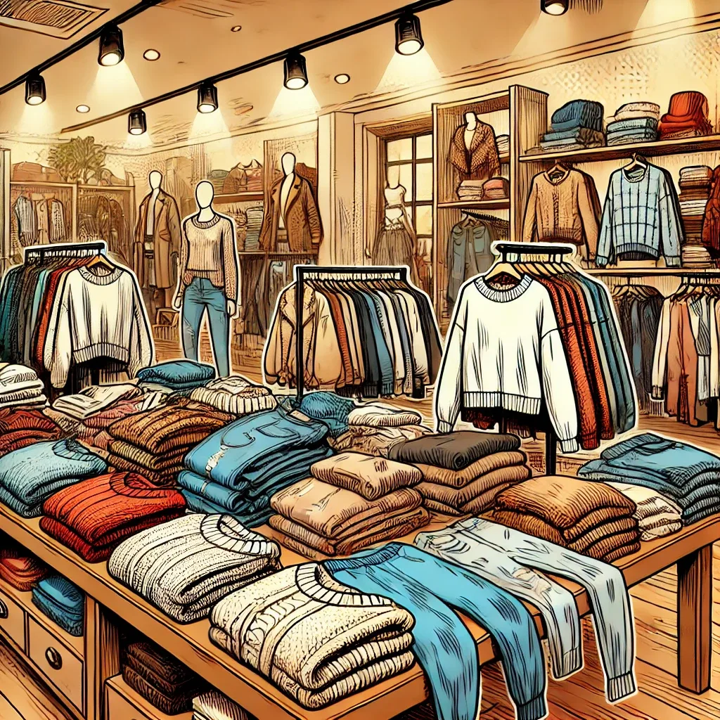 Negozio di abbigliamento donna: quando vendere in stock